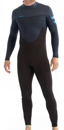 Sonderangebot Jobe PERTH 3/2 BACK ZIP Full Suit blue Warehouse One