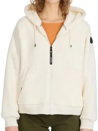 Neu Im Sortiment Ragwear TALIANA Hoodie Zip Fleece ivory Warehouse One