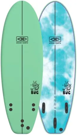 Ocean earth THE BUG Surfboard spearmint Warehouse One Wochenendangebot
