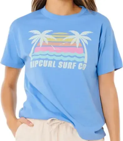 Rip curl MALIBU RELAXED T-Shirt cornflower blue Warehouse One Meistverkauft