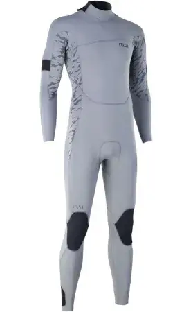 Heißes Angebot Ion SEEK CORE 5/4 BACK ZIP Full Suit sage grey Warehouse One
