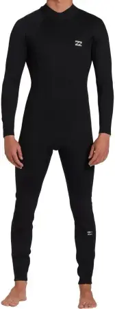 Billabong 4/3 FOIL BACK ZIP Full Suit black Warehouse One Neu