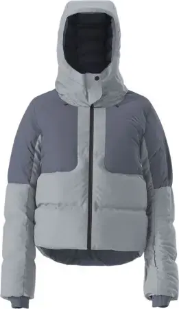 The north face WOMEN COLD SPELL CROPPED DOWN Jacke blue flax/twilight galaxy Warehouse One Abverkauf