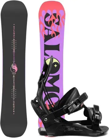Salomon OH YEAH 138 inkl. FLOW JUNO black Warehouse One Preis Gesenkt