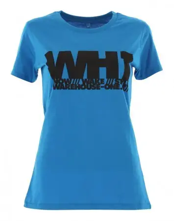 Wh1 TYPO Slim Fit Lady T-Shirt electric blue Warehouse One Günstig
