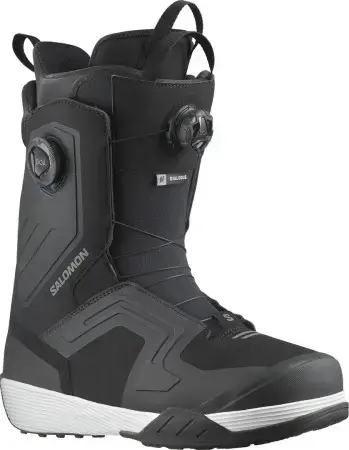 Rabatt Salomon DIALOGUE DUAL BOA Boot black/black/white Warehouse One