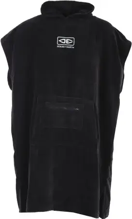 Mega-Angebot Ocean earth CORP HOODED Poncho black Warehouse One