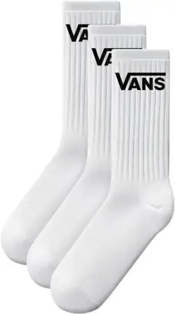 Vans CLASSIC CREW 3er Pack Socken white Warehouse One Top-Preis