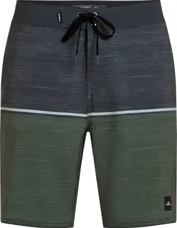 Kracherpreis Oneill HYPERFREAK MYSTO BLOCK SCALLOP 19 Boardshort dark olive mysto block Warehouse One