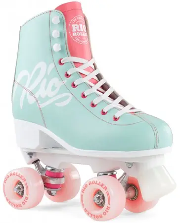 Bestpreis Rio roller SCRIPT Rollschuh teal/coral Warehouse One