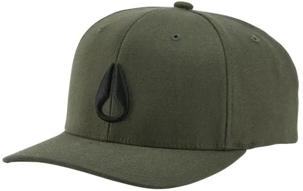 Nixon DEEP DOWN FLEXFIT Cap olive/black Warehouse One Preis Gesenkt