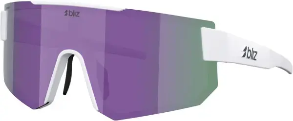 Bliz P005 Sonnenbrille matte white/smoke/violet mirror Warehouse One Expressversand