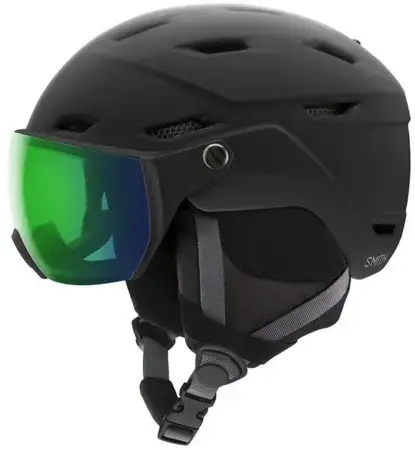 Smith SURVEY Helm matte black/chromapop everyday green mirror Warehouse One Ausverkauf