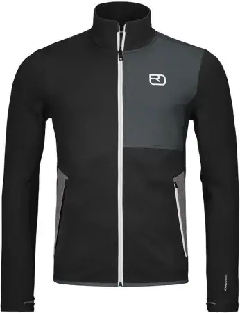 Ortovox FLEECE Jacke black raven Warehouse One Schnäppchen