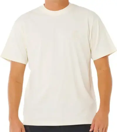 Markenware Rip curl SEARCH EMBROIDERY T-Shirt bone Warehouse One