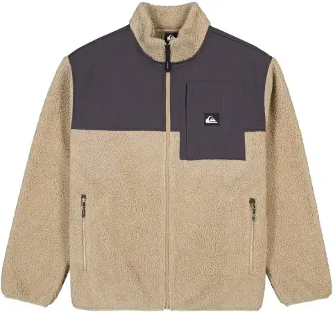 Highlight Quiksilver SHALLOW WATER Zip Fleece fallen rock Warehouse One