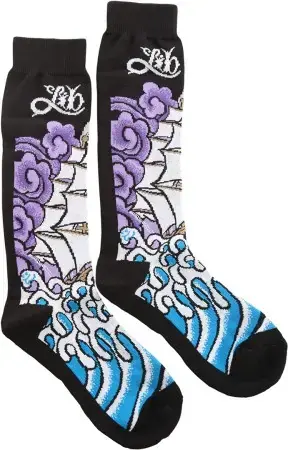 Lib tech JAMIE LYNN SHIP 30YR Socken black Warehouse One Heißes Angebot