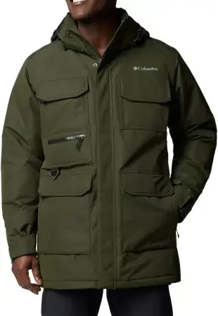 Columbia LANDROAMER II Mantel greenscape/black lining Warehouse One Preisknaller