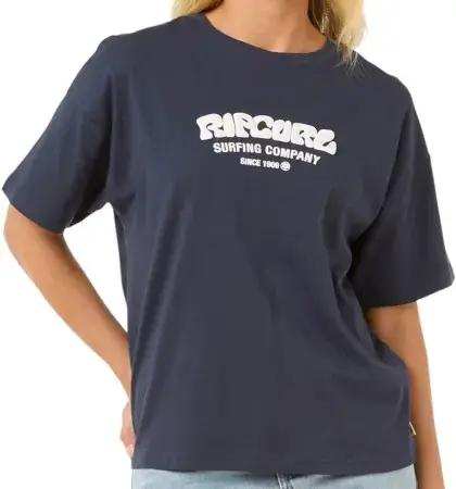 Rip curl SURF PUFF RELAXED T-Shirt navy Warehouse One Nur Für Kurze Zeit