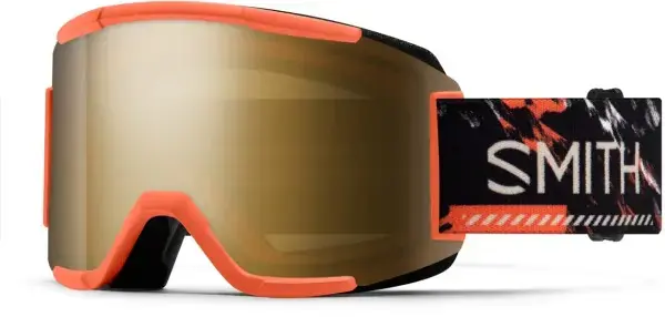 Smith SQUAD Schneebrille cinder chop up/chromapop sun black gold mirror Warehouse One Markenprodukt
