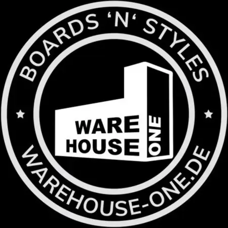 Sonderangebot Wh1 BOARDS N STYLE Die Cut Aufkleber matte white Warehouse One