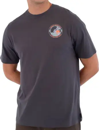 Saisonangebot Hurley PRINTING PRESS ENJOY T-Shirt dark stone grey Warehouse One