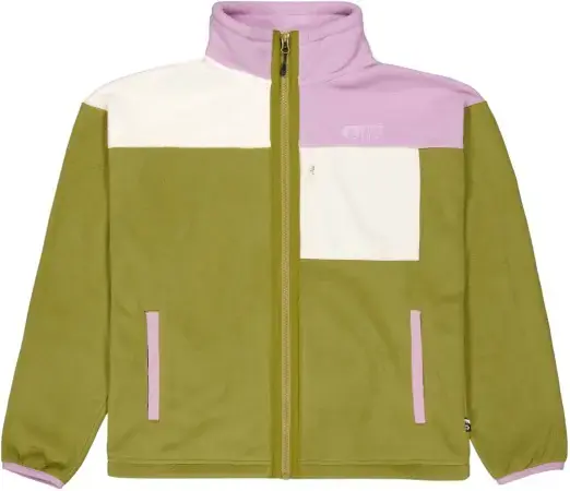 Neu Im Sortiment Picture ARCCA WOMEN Zip Fleece green moss vanilla orchid Warehouse One