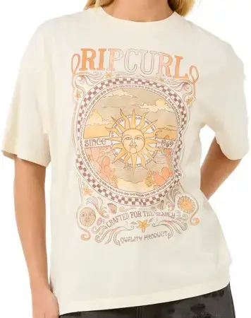 Rip curl LUNA HERITAGE T-Shirt bone Warehouse One Finale Aktion