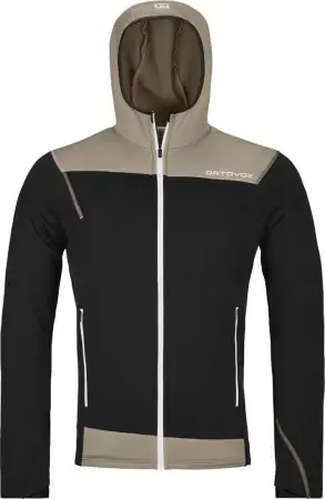 Top-Preis Ortovox FLEECE LIGHT Hoodie black raven Warehouse One