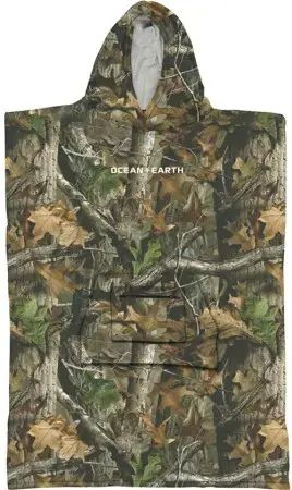 Online Kaufen Ocean earth REAL CAMO HOODED Poncho camo Warehouse One
