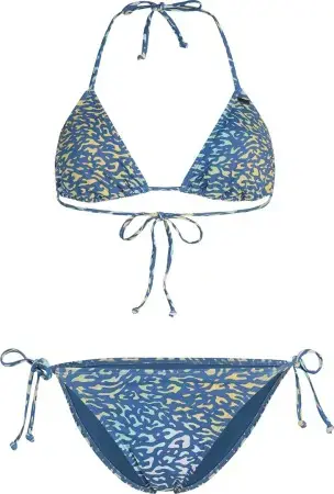 Oneill ESSENTIALS CAPRI BONDEY Bikini yellow animal blur Warehouse One Mega-Angebot