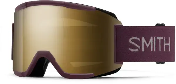 Ausverkauf Smith SQUAD Schneebrille mystic/chromapop sun black gold mirror Warehouse One