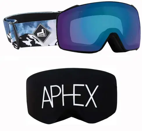 Aphex ORION THE ONE EDITION Magnet Schneebrille mountain strap/photochromatic revo blue Warehouse One Neue Ware