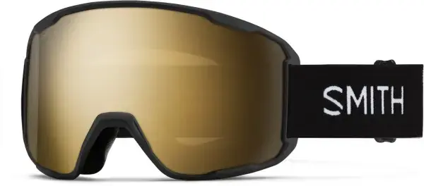 Neu Smith PREVIEW Schneebrille black/chromapop sun black gold mirror Warehouse One