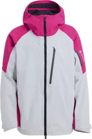 Expressversand Burton AK GORE TEX CYCLIC Jacke very berry/grey cloud Warehouse One