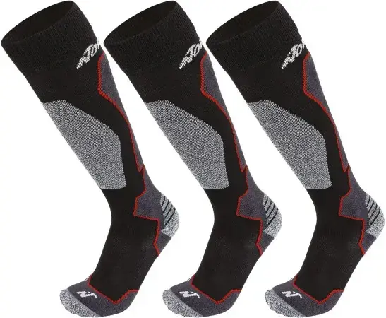 Nordica HIGH PERFORMANCE MEN 3er Pack Socken black/anthracite/red 2 Warehouse One Letzte Chance