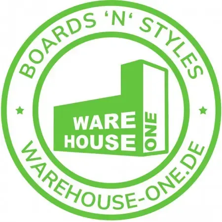 Finale Aktion Wh1 BOARDS N STYLE Die Cut Aufkleber lime green Warehouse One