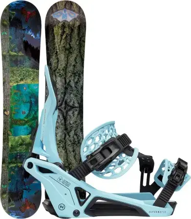 Gnu FINEST inkl. NIDECKER SUPERMATIC escape cyan Warehouse One Markenprodukt