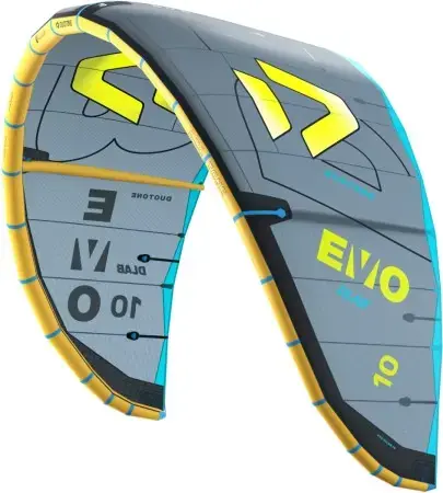 Neuheit Duotone EVO D/LAB Kite dark grey/lime Warehouse One