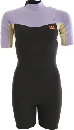 Sonderangebot Billabong 2/2 SYNERGY BACK ZIP Shorty grey violet Warehouse One