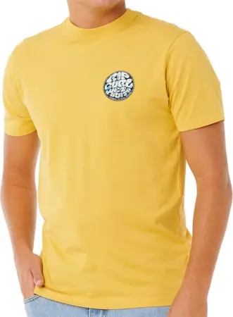 Rip curl WETTIE PASSAGE ICON T-Shirt ochre Warehouse One Preisreduziert