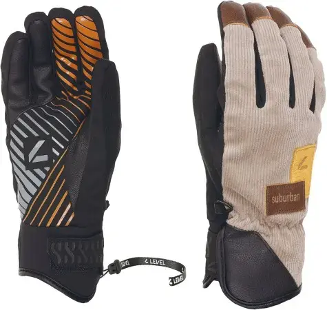 Neue Ware Level SUBURBAN Handschuh velvet Warehouse One