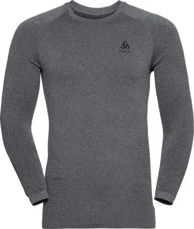Odlo PERFORMANCE WARM ECO Longsleeve grey melange/black Warehouse One Top-Preis