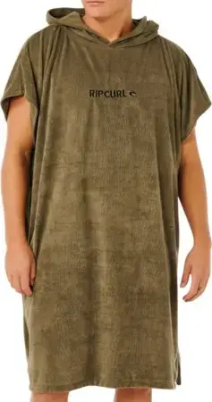 Rip curl BRAND HOODED TOWEL Poncho olive Warehouse One Must-Have