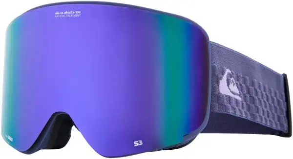 Quiksilver SWITCHBACK Schneebrille graystone/clux ml purple Warehouse One Neu