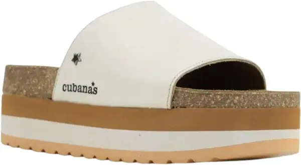 Markenprodukt Cubanas JUDITE100 Sandale white Warehouse One