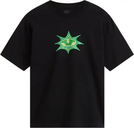 Neu Im Sortiment Vans STAR CHECKER T-Shirt black Warehouse One