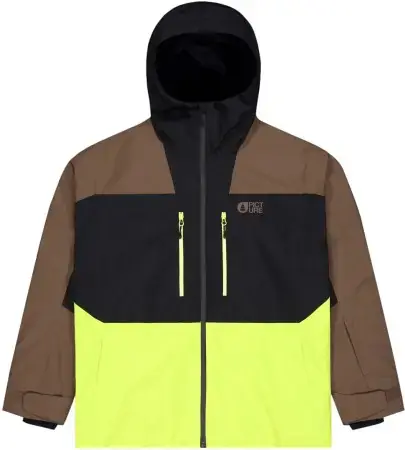 Sale Picture OBJECT Jacke cocoa brown black acidlime Warehouse One