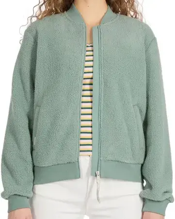 Highlight Ragwear CAIRRO Zip Fleece dusty green Warehouse One