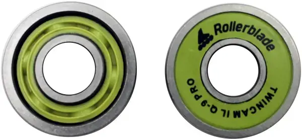 Ausverkauf Rollerblade TWINCAM ILQ-9 PRO 16er Pack Kugellager green Warehouse One
